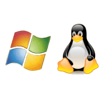 windows linux logo